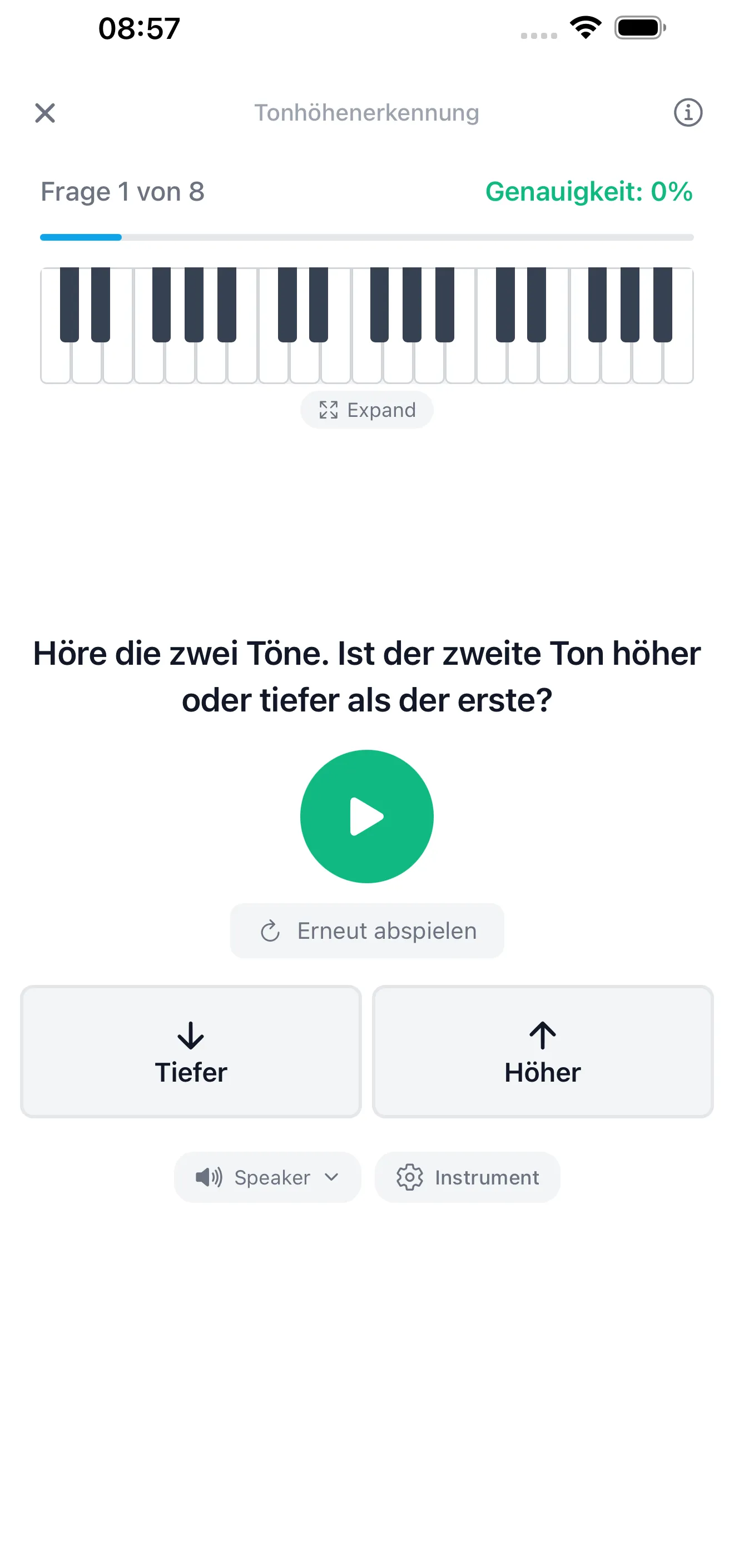 Intervalle & Akkorde trainieren