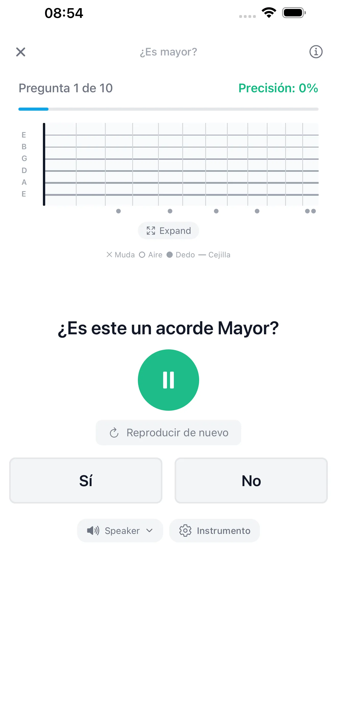 Visualiza Acordes en el Diapasón