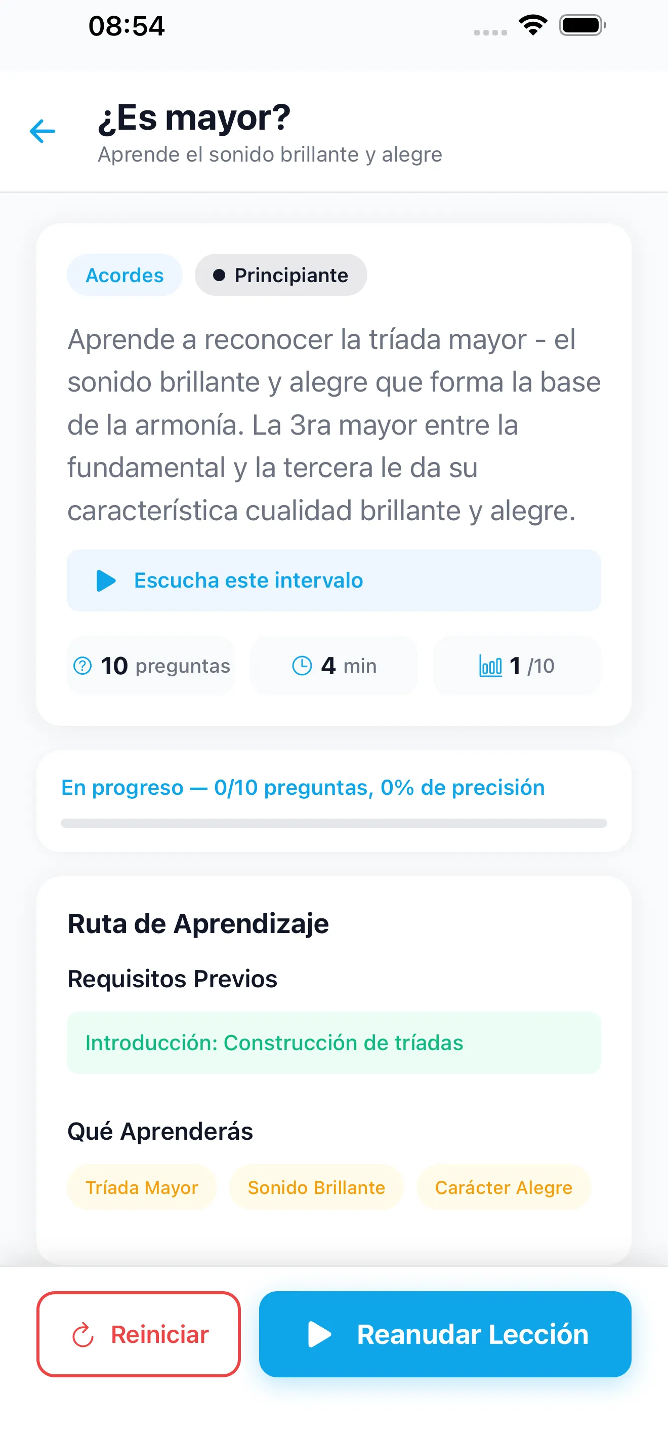 Aprende Antes de Practicar