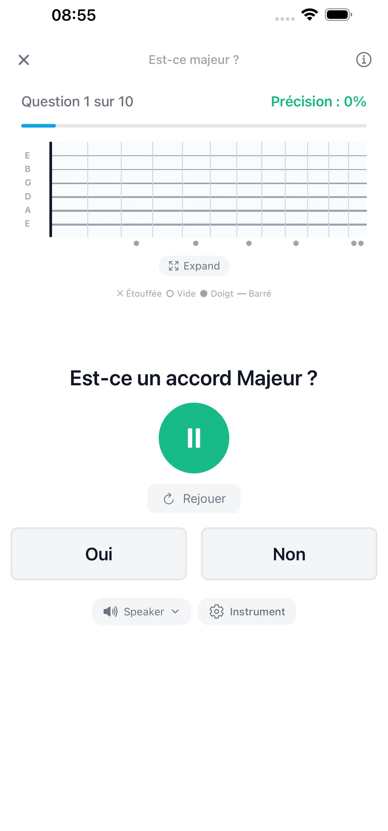 Visualisez les Accords sur le Manche