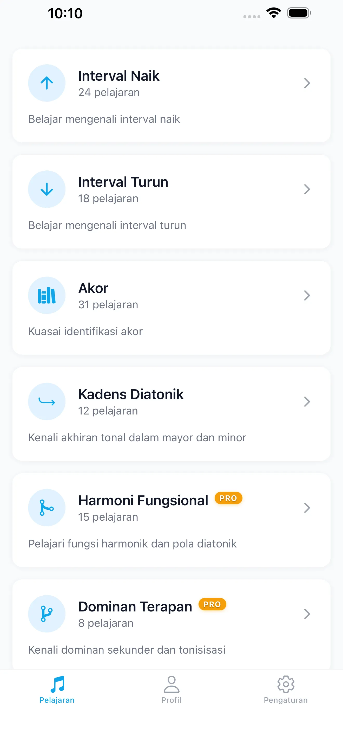 107 Pelajaran Terstruktur