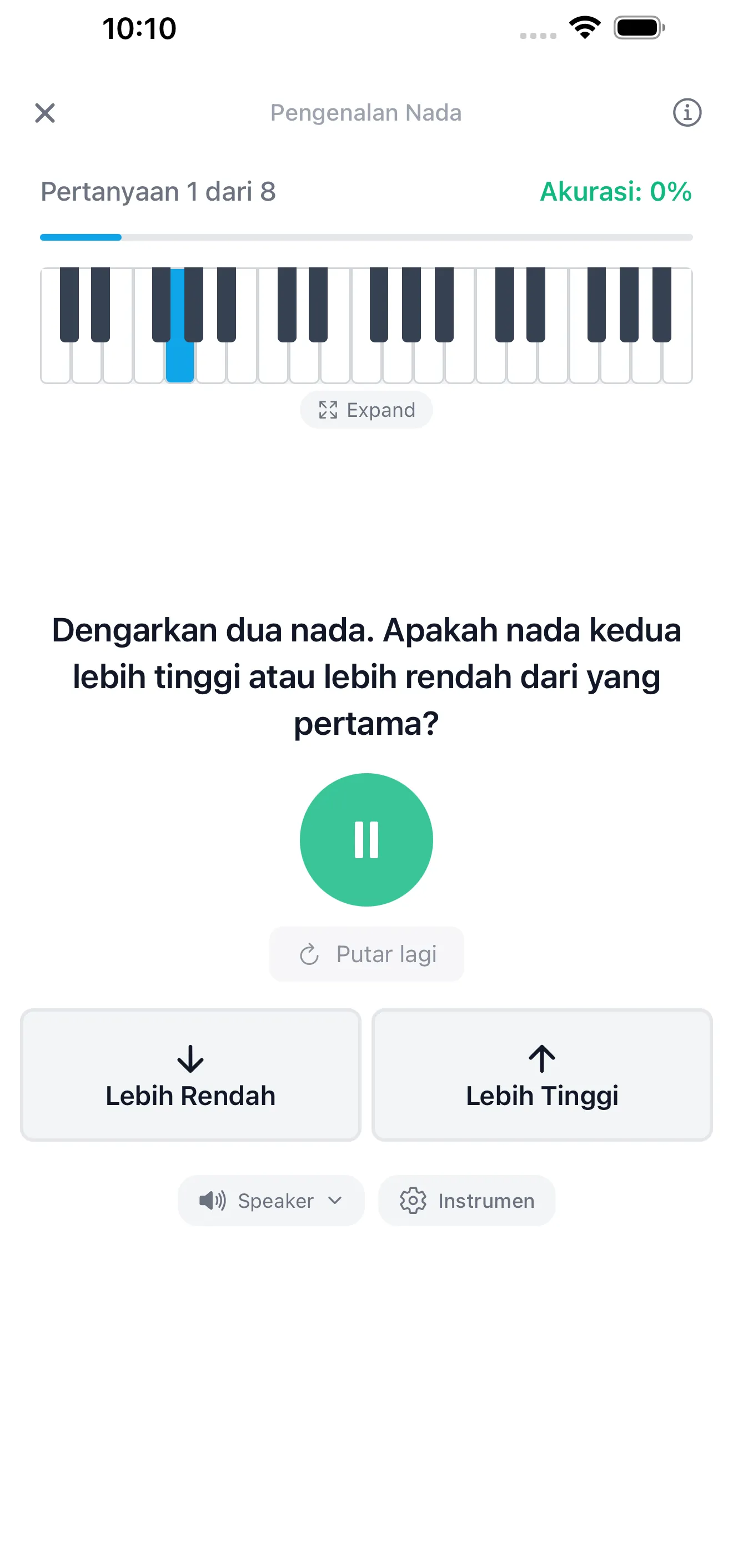 Latih Interval & Akor