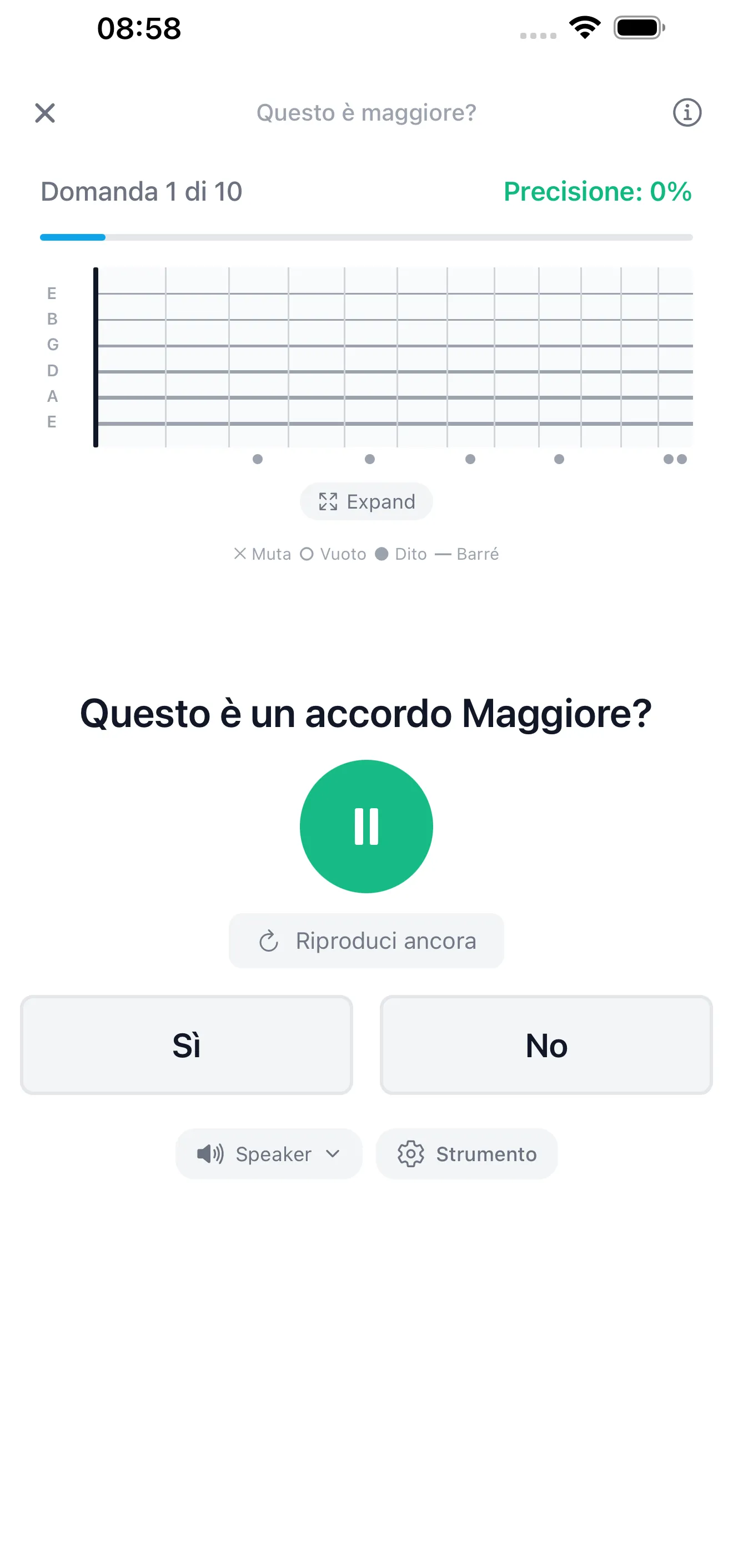 Vedi gli Accordi sulla Tastiera