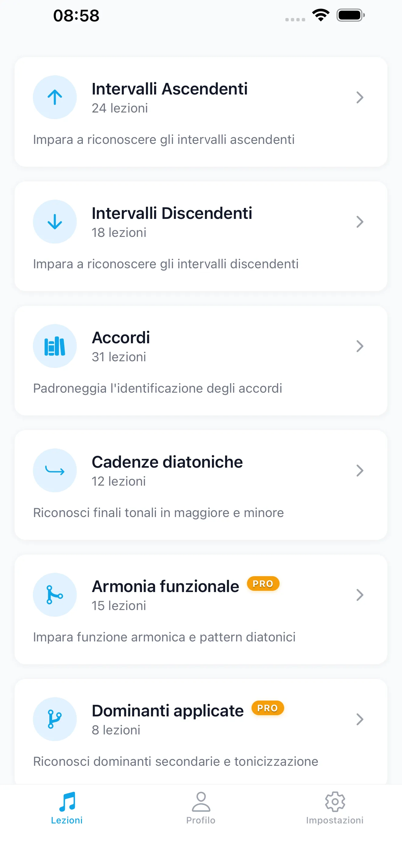 107 Lezioni Strutturate