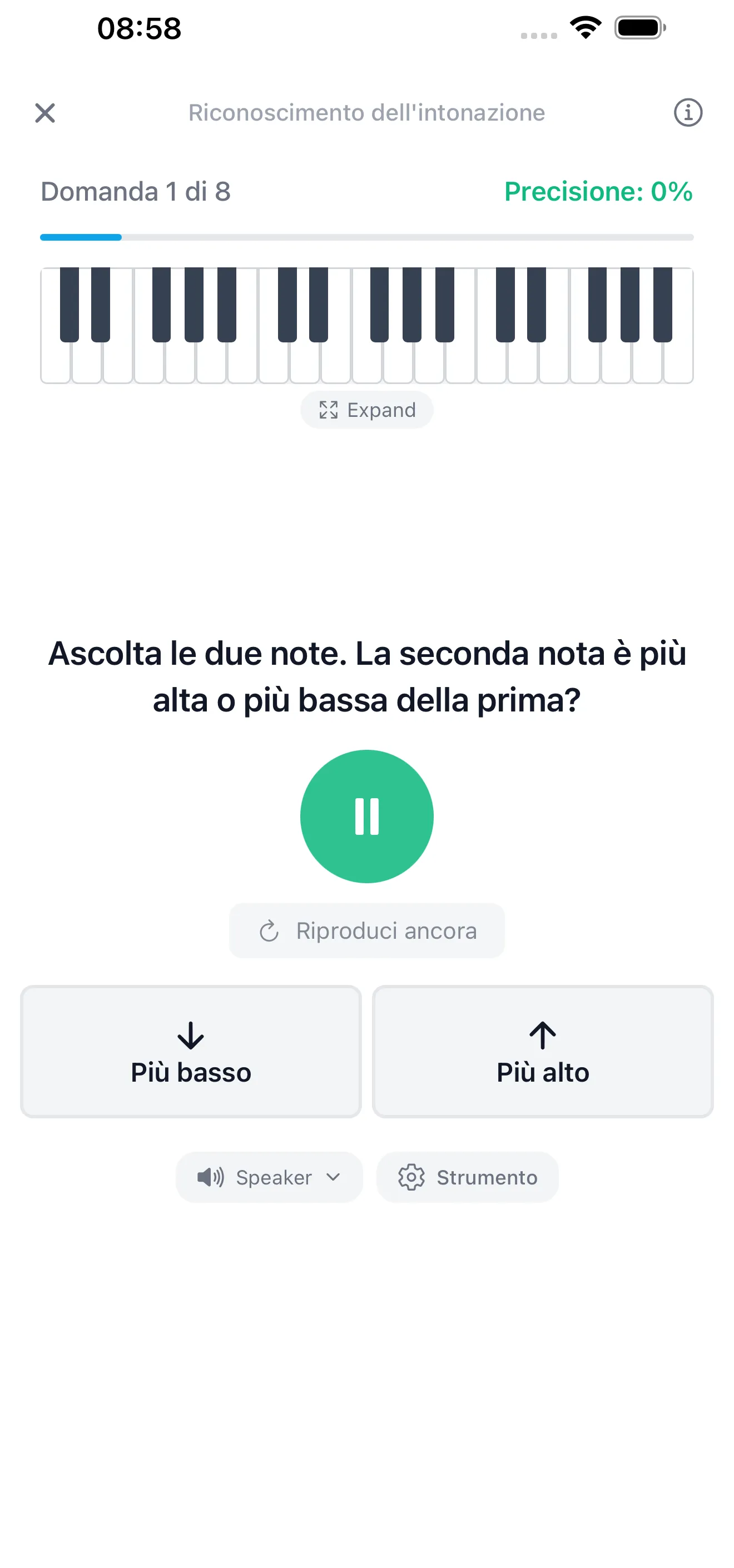 Allena Intervalli e Accordi